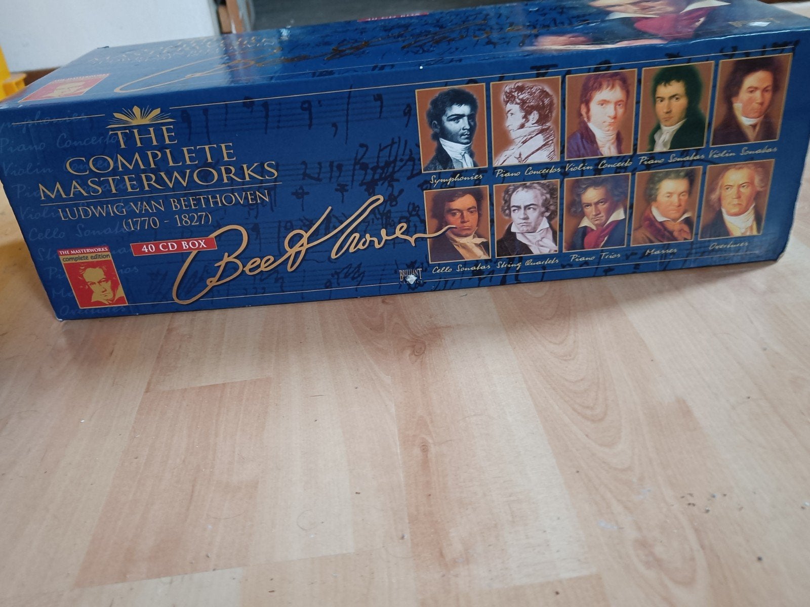 Box met alle werken van Beethoven (40 CDs), Cd's en Dvd's, Cd's | Klassiek, Verzenden, Classicisme, Zo goed als nieuw