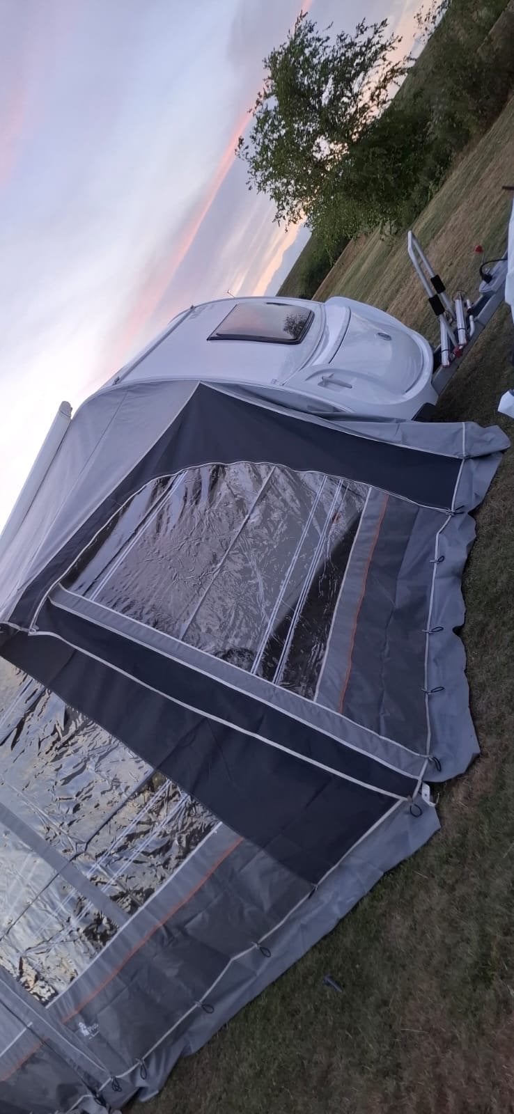 Isabella Voortent met luifel, omloopmaat 898cm, Ophalen, Gebruikt, Isabella