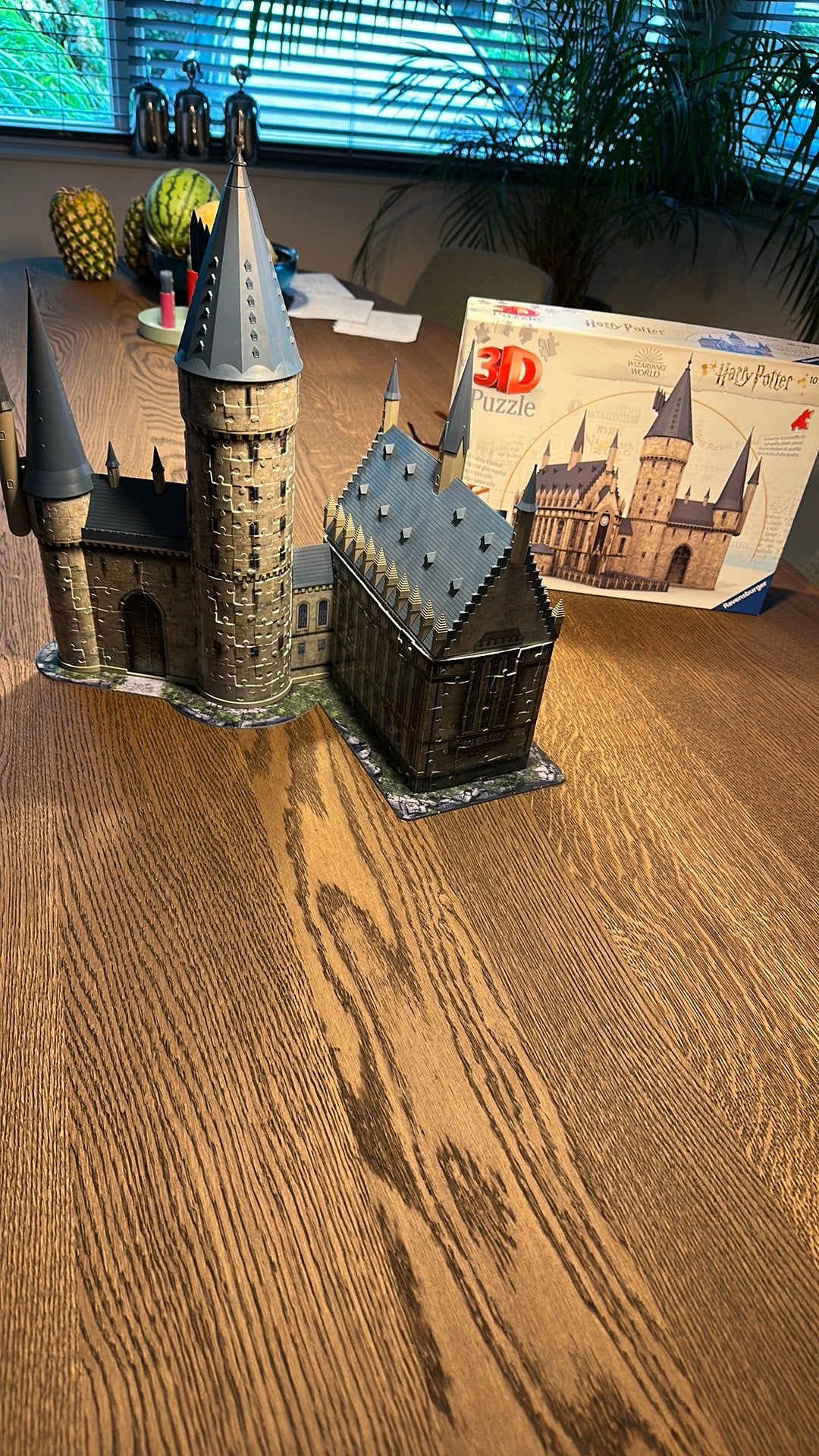 Harry potter puzzel van een kasteel, Ophalen of Verzenden, Zo goed als nieuw