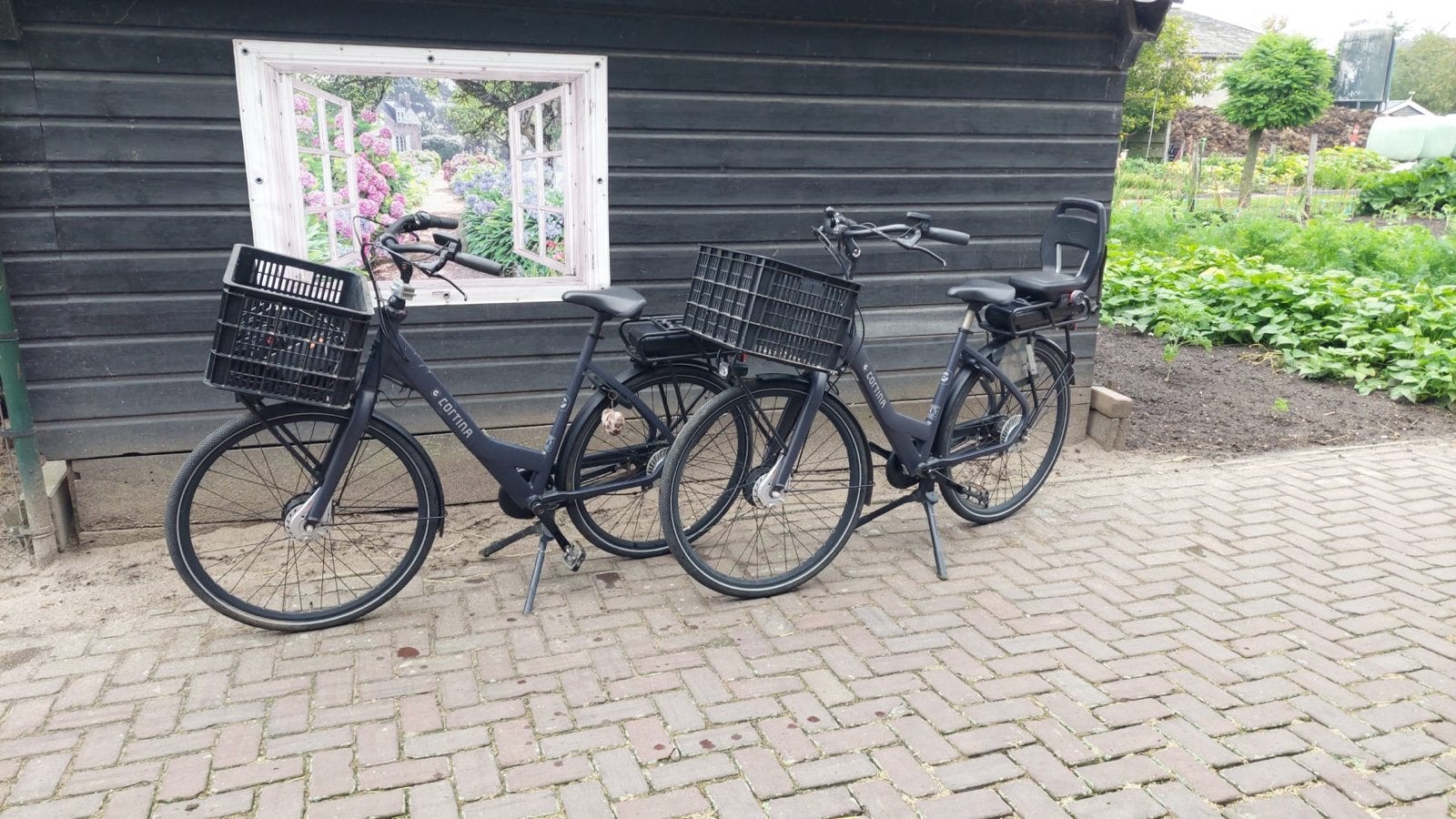 twee Cortina E-Common elektrische fietsen, Gebruikt, Versnellingen, 50 tot 53 cm, Trommelrem