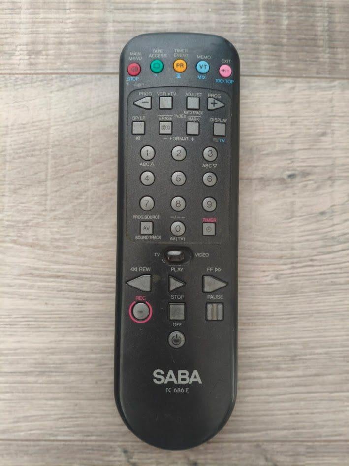 Saba TC 686 E afstandsbediening, Ophalen of Verzenden, Gebruikt