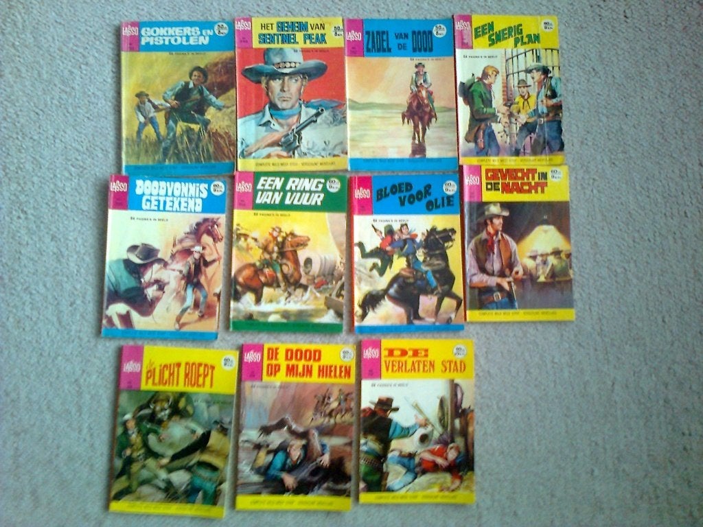 lasso strips w, Boeken, Eén stripboek, Ophalen of Verzenden