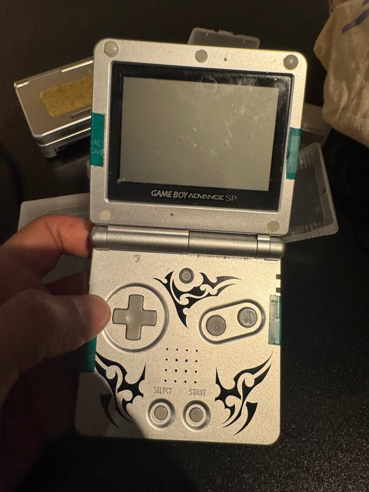 Gameboy sp, Spelcomputers en Games, Spelcomputers | Nintendo Game Boy, Ophalen, Zo goed als nieuw