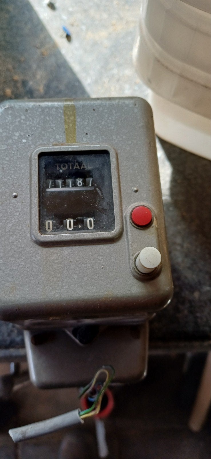 Vintage Teletaxe PTT Telefoon Teller Sodeco Geneve 1961, Ophalen of Verzenden