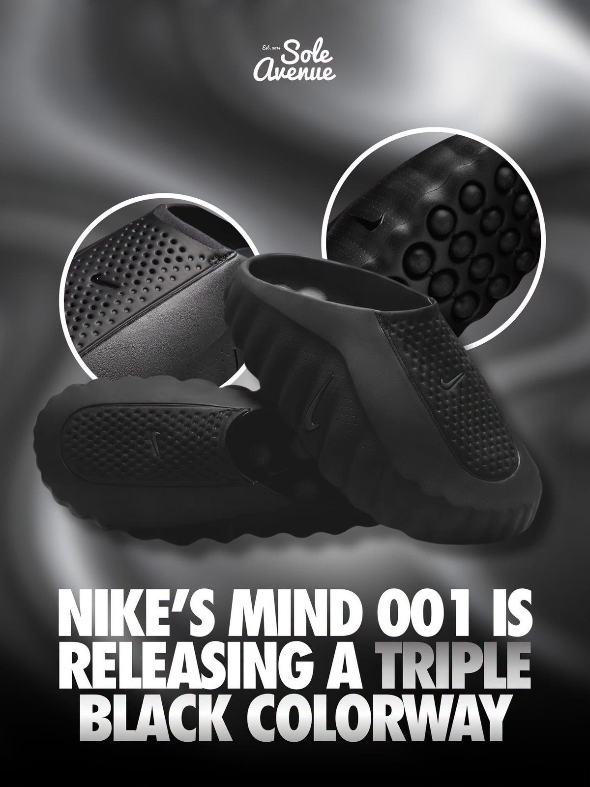 Nike Mind 001 triple Black nieuw origineel met aankoopbewijs, Kleding | Heren, Zwart, Nieuw, Ophalen of Verzenden, Sneakers of Gympen