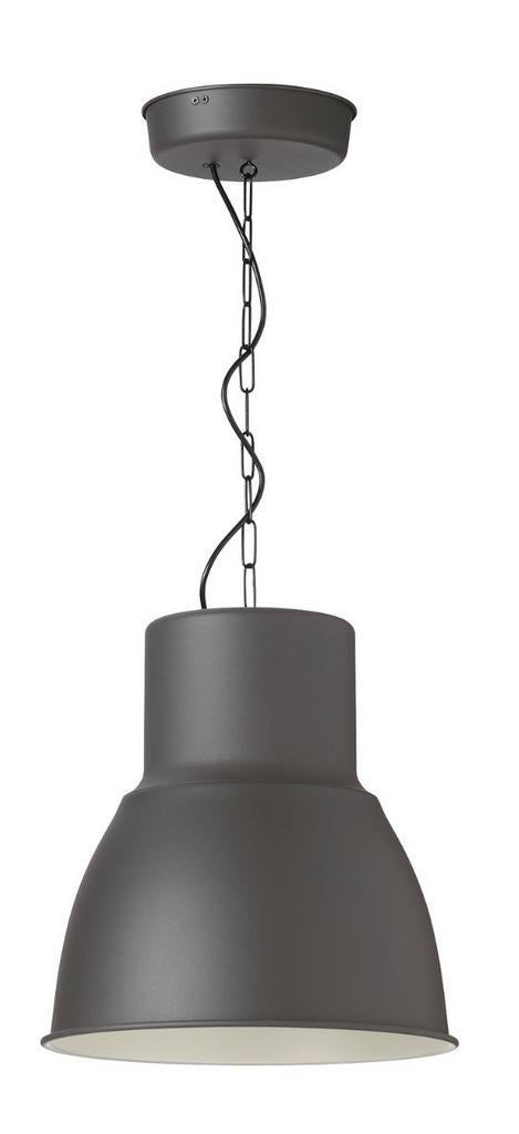 2 Ikea Hektar lampen, Ophalen, Zo goed als nieuw, Metaal
