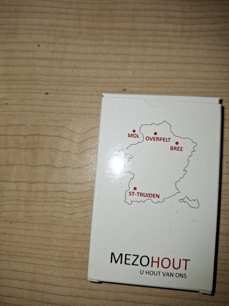 kaarten speelkaarten mezohout, Verzamelen, Speelkaarten, Jokers en Kwartetten, Ophalen of Verzenden, Nieuw, Speelkaart(en)