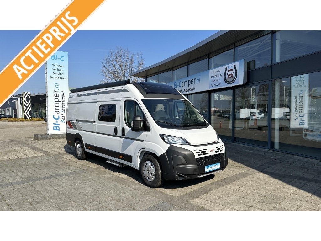 LMC Innovan 640 NIEUW!! 8tr.AUTOMAAT/Panoramavenster, Caravans en Kamperen, Campers, Automaat, Buscamper of Camperbus, Ringverwarming