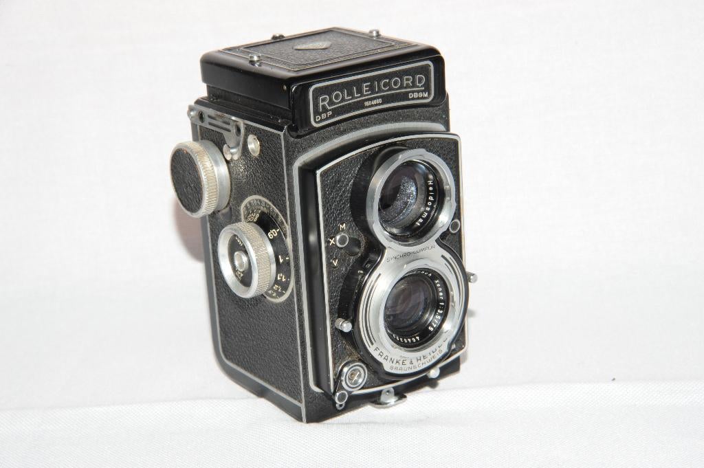 Rolleicord V met xenar 3.5/75 6x6, Ophalen of Verzenden, Gebruikt, Spiegelreflex, Overige Merken