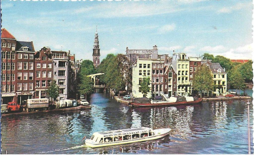 Amsterdam Binnen Amstel Groenburgwal  Vrachtw. Frans Kuyper, Verzenden, 1940 tot 1960, Ongelopen, Noord-Holland