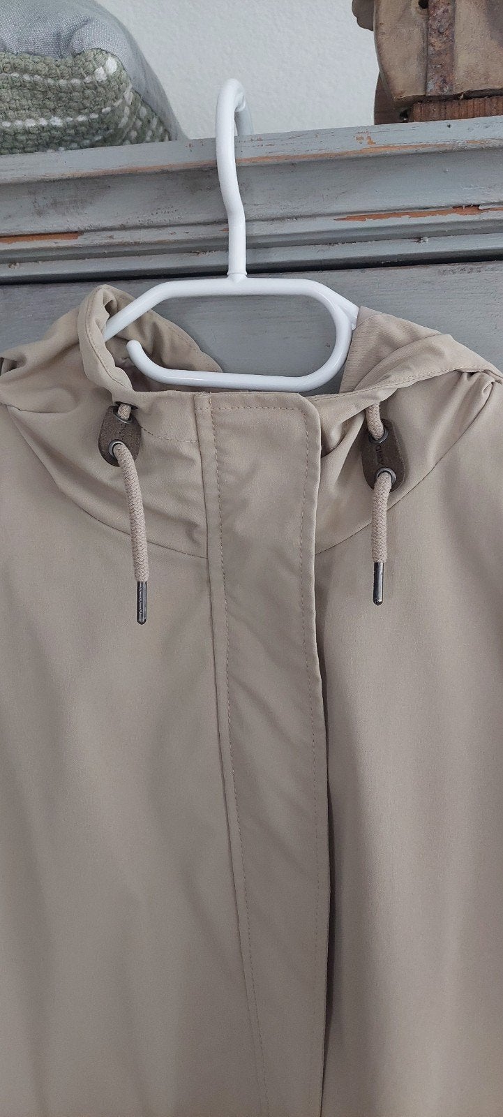 Trenchcoat beige jas., Ophalen, Nieuw, Beige