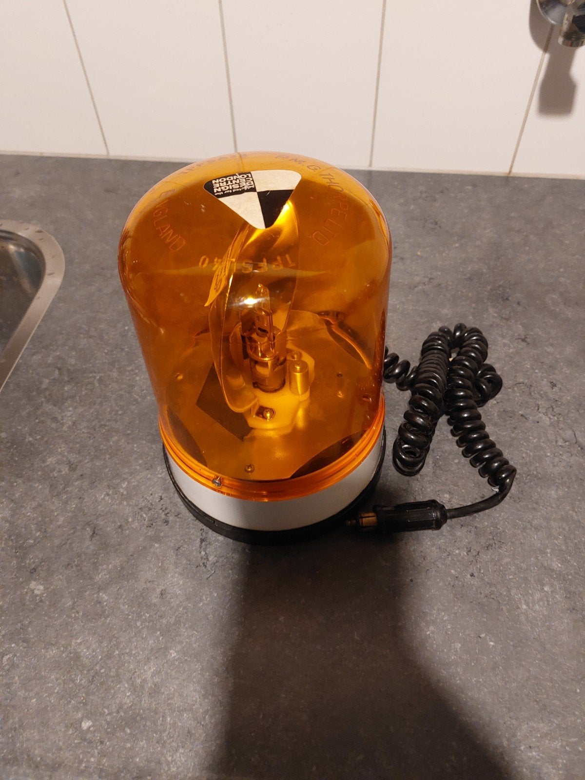 Engelse Sirene - P.M.G. Thorpe LTD - Vintage Zwaailicht, Ophalen of Verzenden, Gebruikt