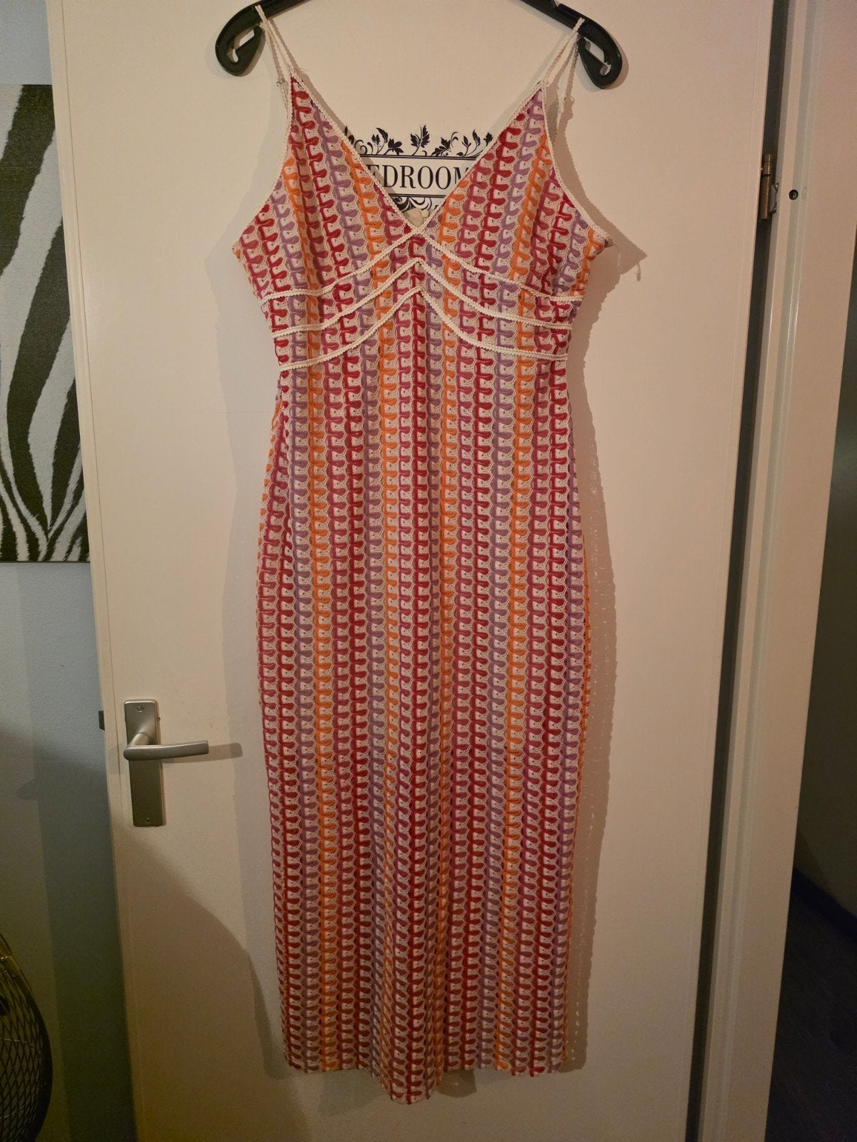 Emma & Ashley gehaakte jurk maat L, Kleding | Dames, Meerkleurig, Maat 42/44 (L), Ophalen of Verzenden, Zo goed als nieuw