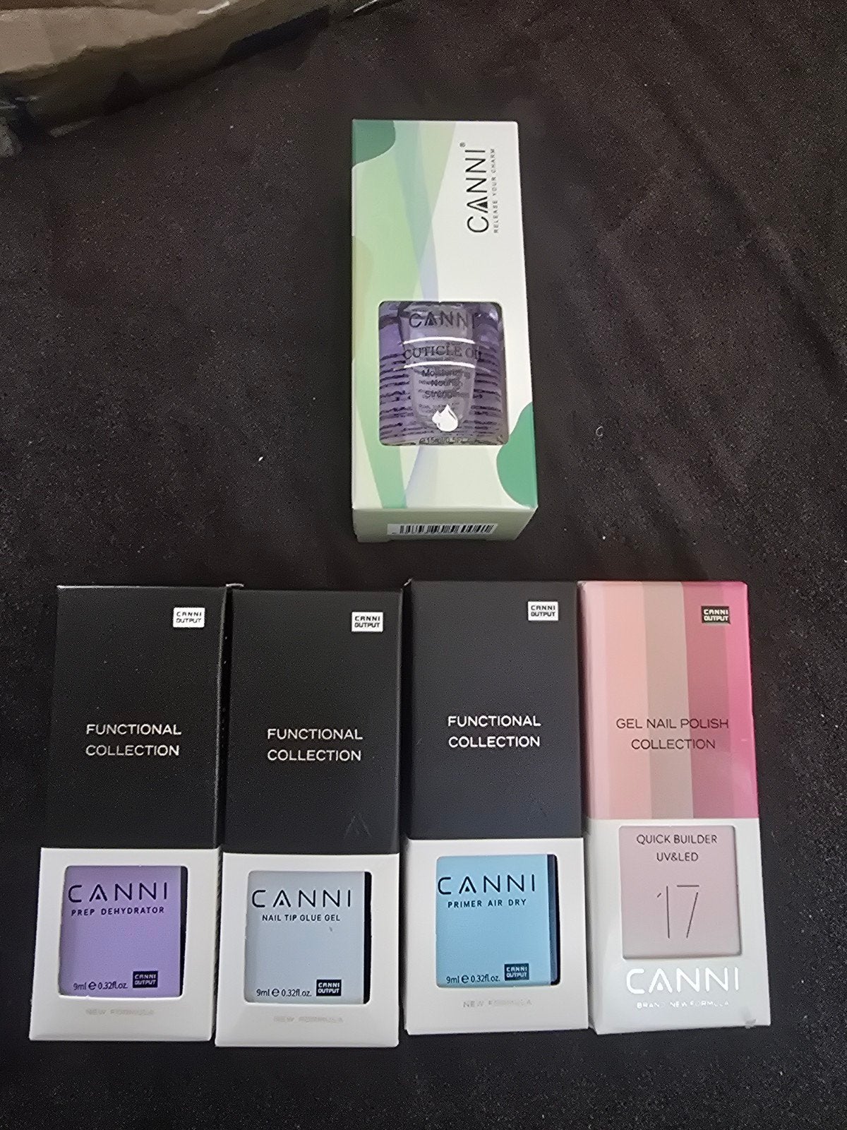 CANNI Nagelproducten Set: Prep, Gel, Primer, Builder, Olie, Verzenden