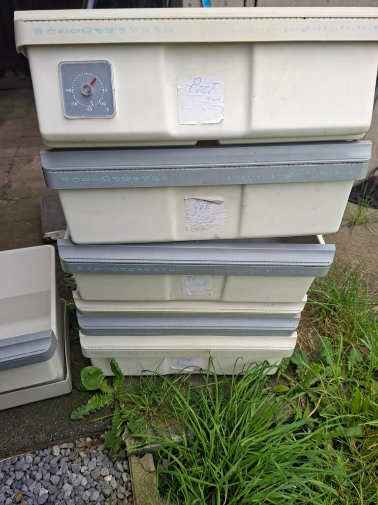 Liebherr diepvrieslades (6 stuks) - reserveonderdelen, Ophalen of Verzenden, Gebruikt
