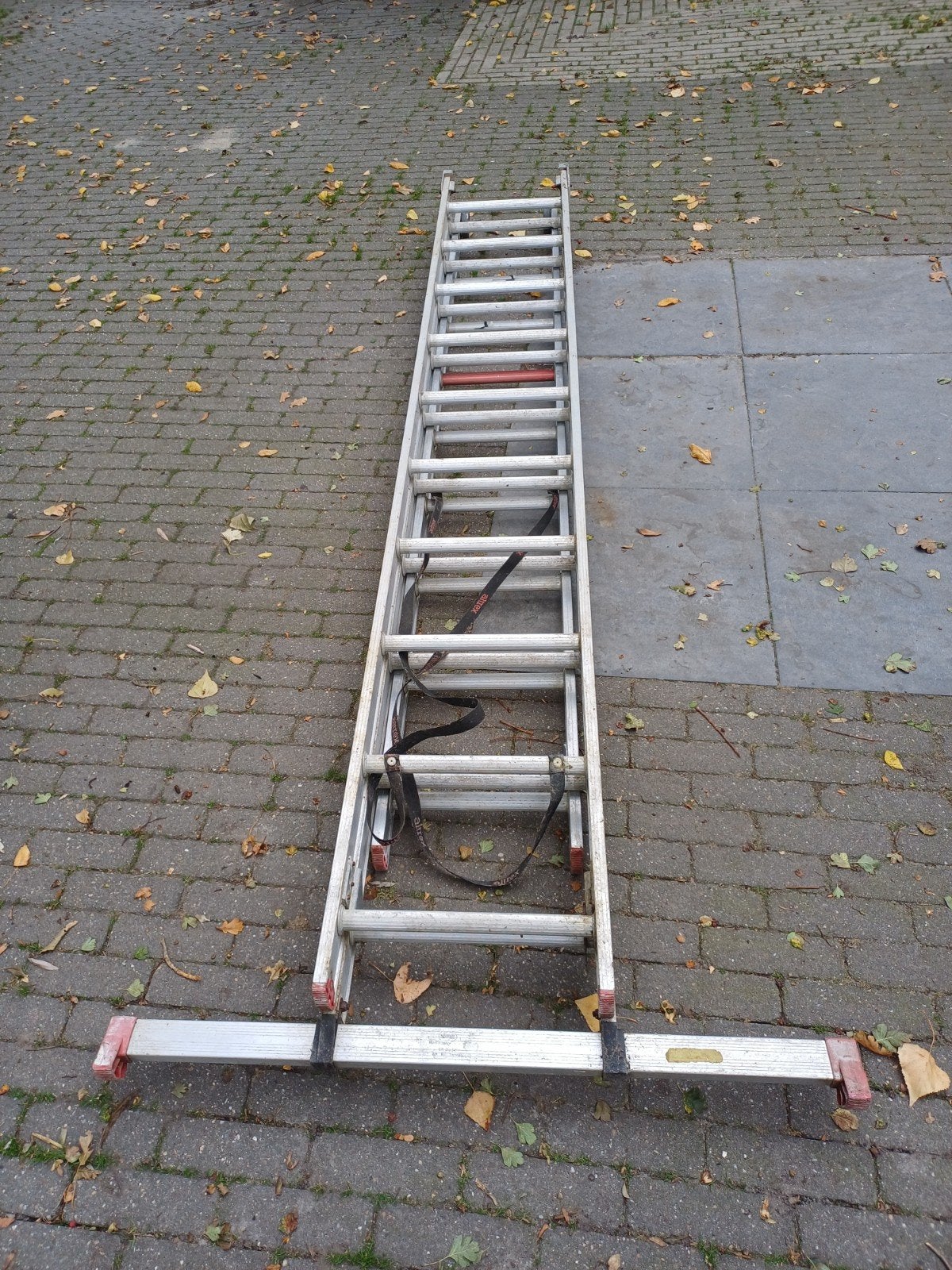 altrex uitschuifbare aluminium ladder - Gebruikt, Ophalen, Gebruikt, Ladder, Opvouwbaar of Inschuifbaar