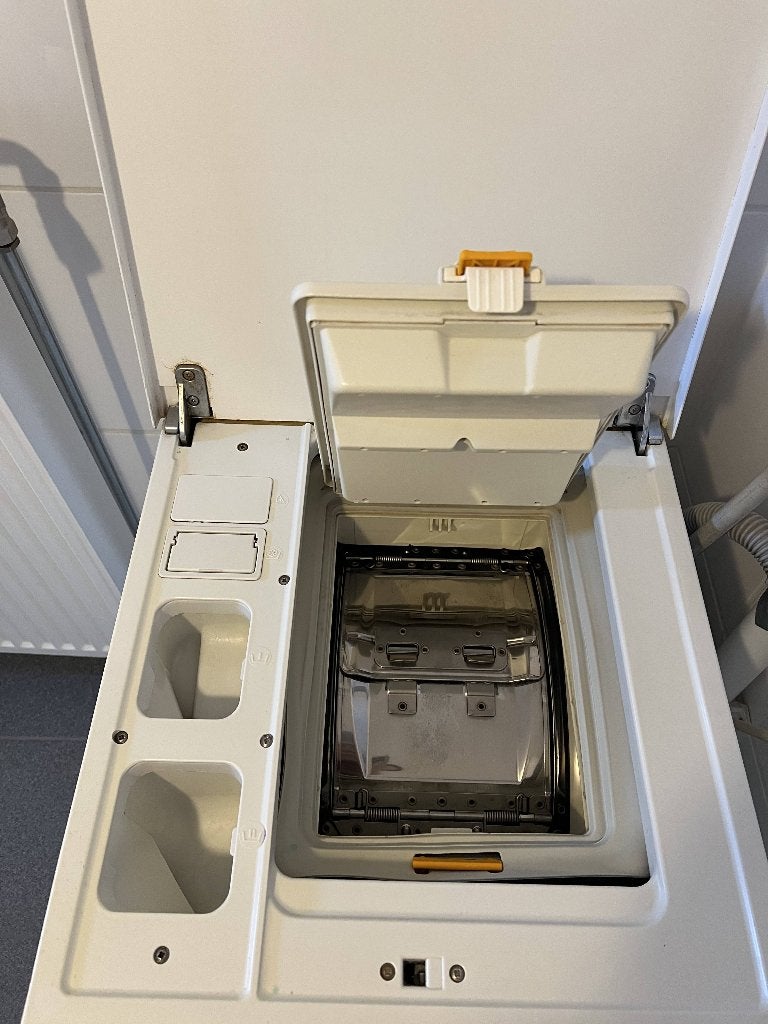 Miele wasmachine Bovenlader, groot laadvermogen, Ophalen, 1200 tot 1600 toeren, Gebruikt, 10 kg of meer