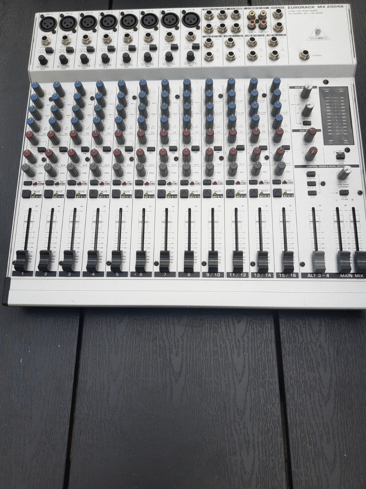 behringer mengpaneel mx 2004a, Muziek en Instrumenten, Ophalen, Gebruikt, 10 tot 20 kanalen