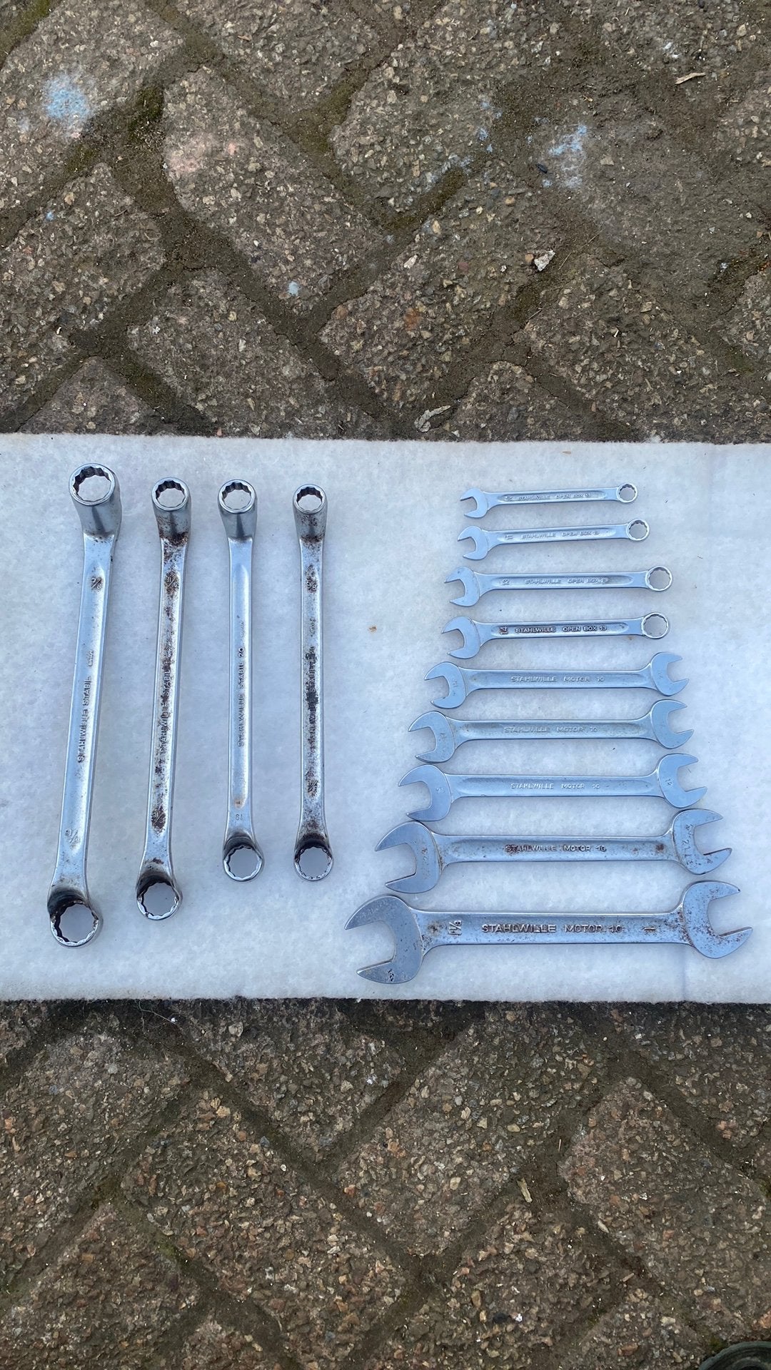 Stahlwille steek/ringsleutels, Ophalen of Verzenden, Gebruikt