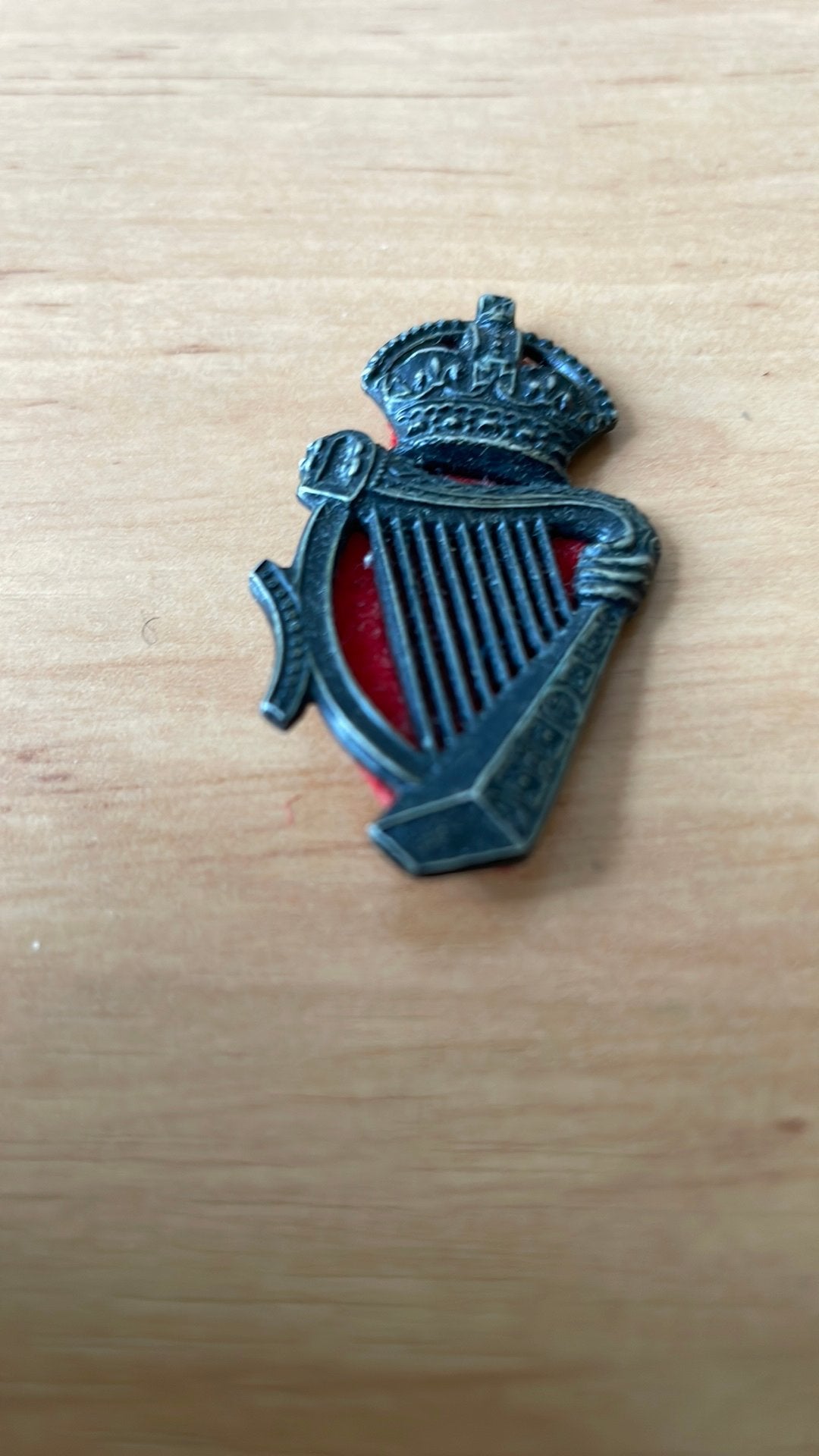 Pet embleem Politie Ierland, Ophalen of Verzenden, Overige soorten, Nederland, Embleem of Badge