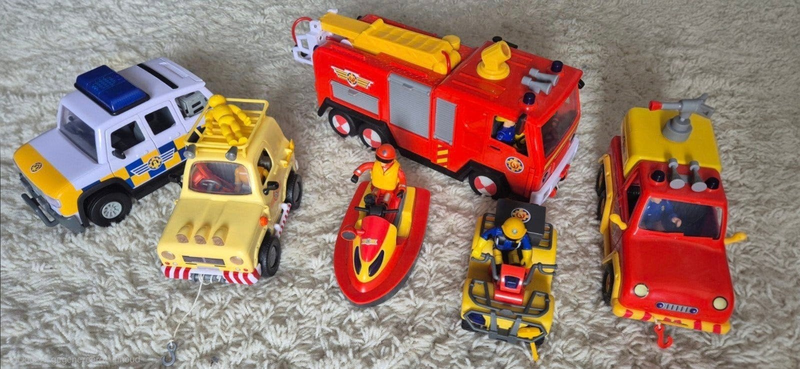Brandweerman Sam set, Ophalen, Zo goed als nieuw