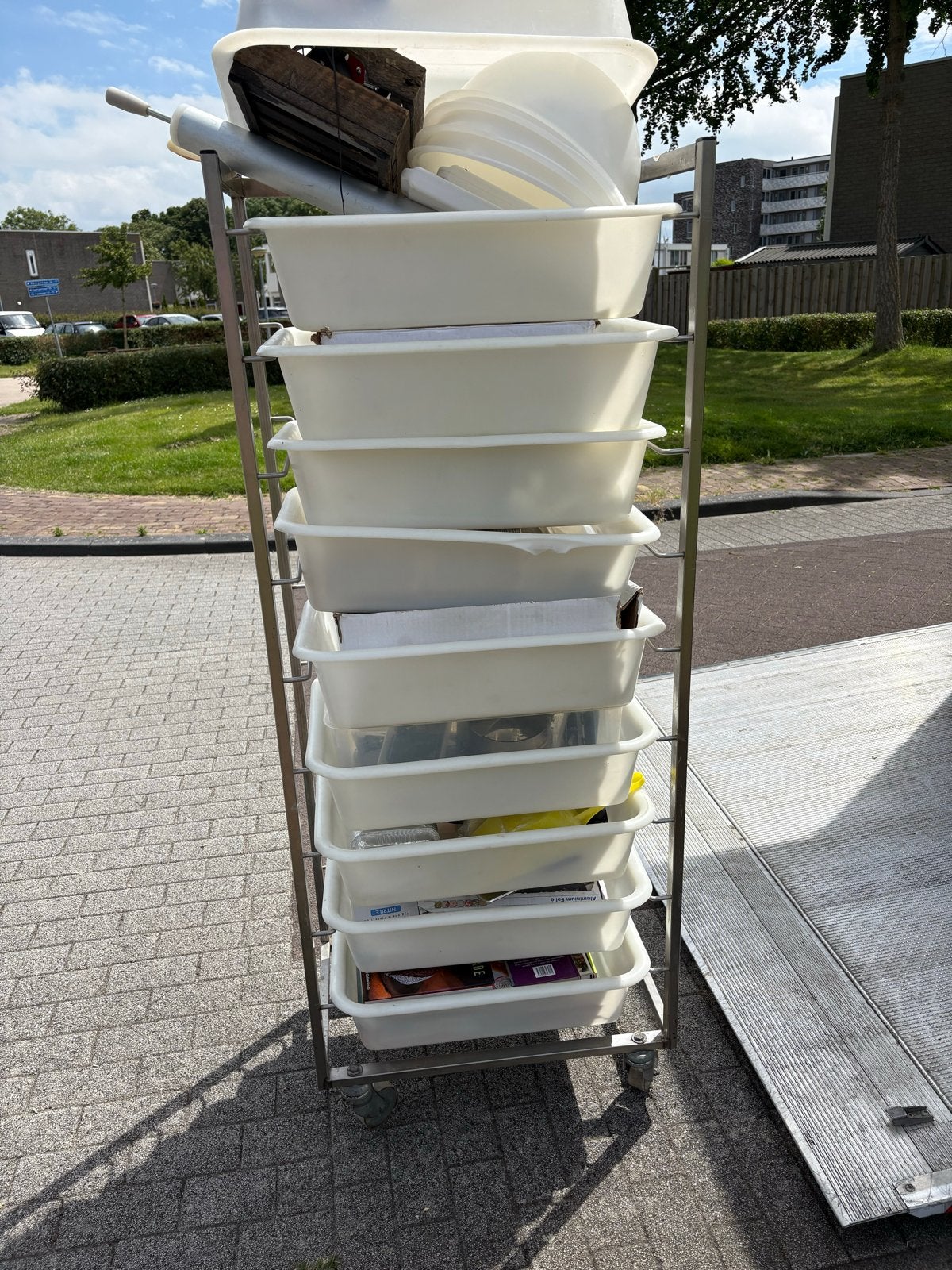 Professionele Keukenmachine - Krachtige Hakmolen, Minder dan 1 liter, Ophalen, Gebruikt, 1 snelheid
