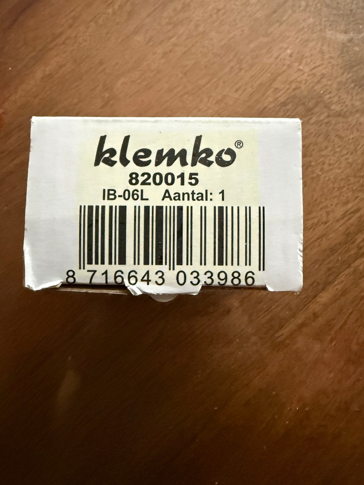 Klemko IB-06L schemerschakelaar, Ophalen of Verzenden, Nieuw