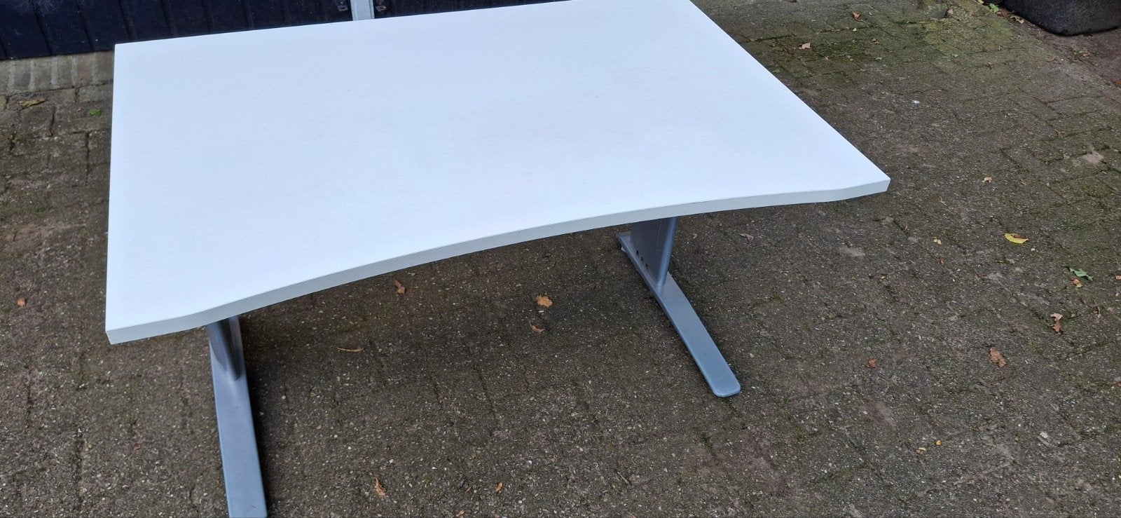 Wit bureau - 120x80 cm - Demontabel, Ophalen
