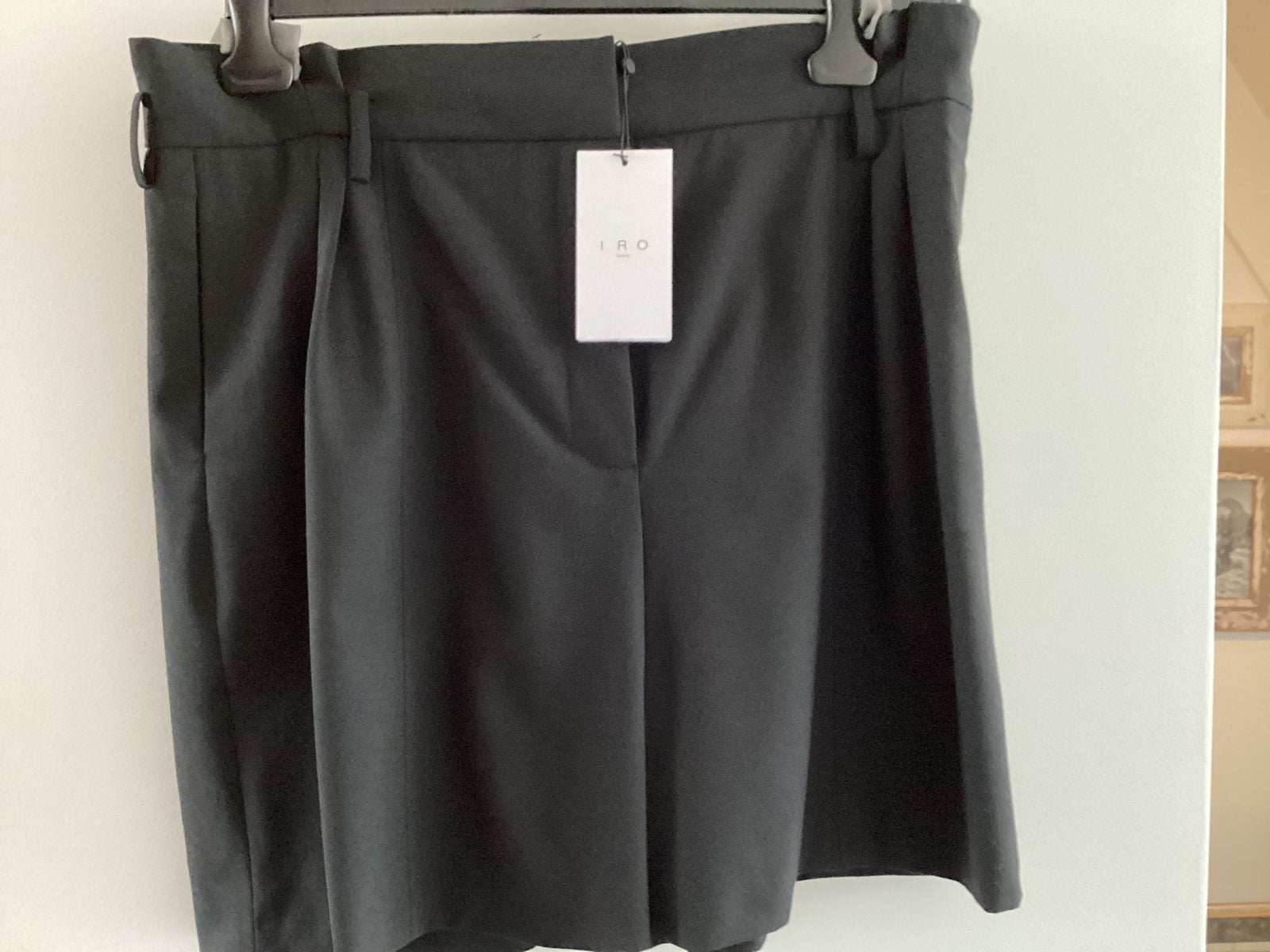 IRO paris zwarte kortebroek pantalon maat 44 nieuw, Kort, Zwart, Maat 42/44 (L), Nieuw