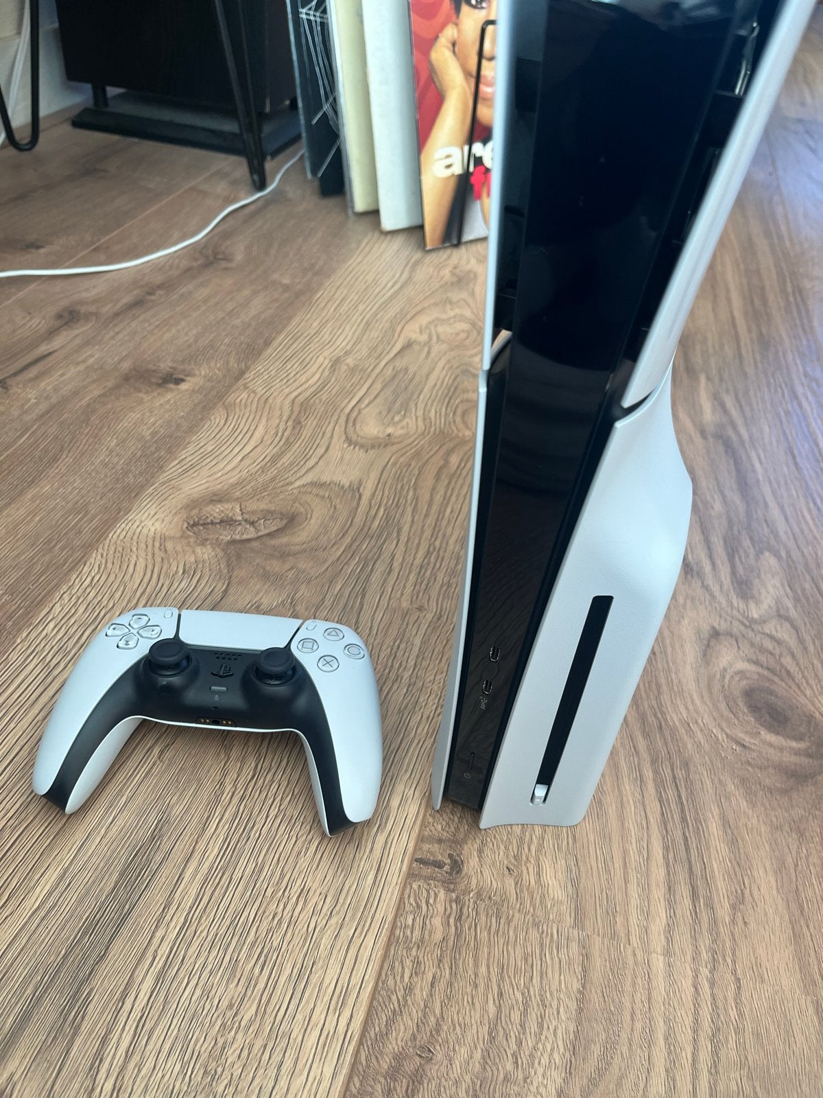 PlayStation 5 Slim Disc Edition 1 TB met Controller, Ophalen, Zo goed als nieuw, Playstation 5