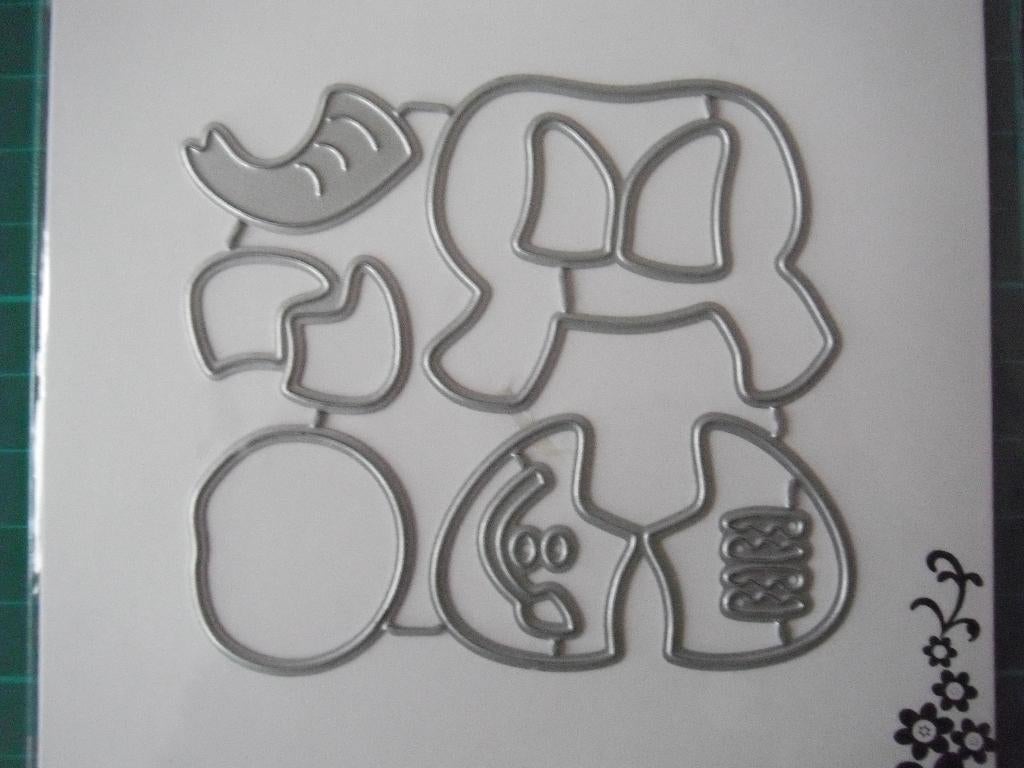 snijmal -6 - olifant, Ophalen of Verzenden, Nieuw, Overige thema's, Pons of Mal