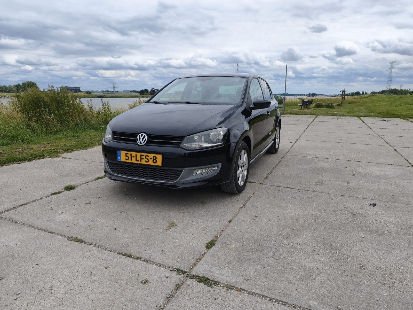 Volkswagen Polo 1.2 TSI 77KW 2010 Zwart