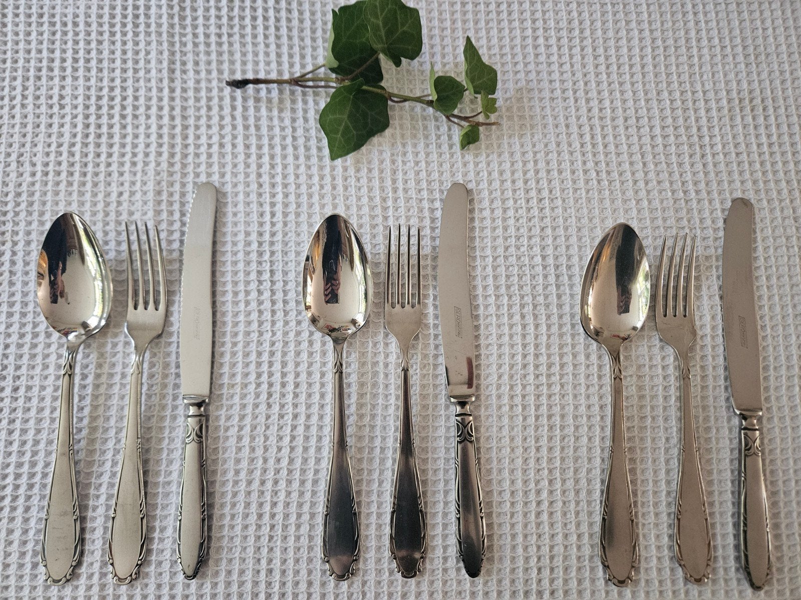 3 x Dinerbestek Gero Zilmeta 517, Antiek en Kunst, Ophalen of Verzenden