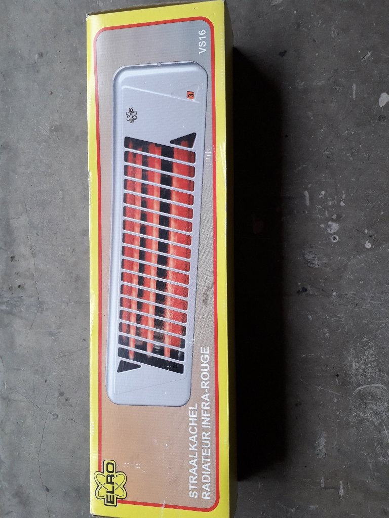 Elektrisch verwarming voor ruimtes. Elro. Nieuw., Ophalen, Minder dan 30 cm, Overige typen, Nieuw