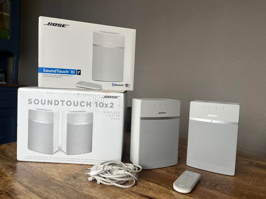 Bose soundtouch 10 speakers wit, Audio, Tv en Foto, Luidsprekers, Ophalen of Verzenden, Zo goed als nieuw, Bose, Minder dan 60 watt