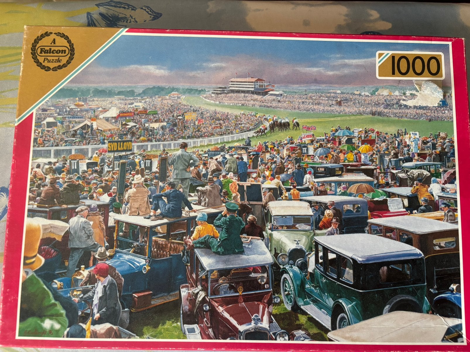 Falcon puzzel past times 1000st, Ophalen of Verzenden, 500 t/m 1500 stukjes, Zo goed als nieuw