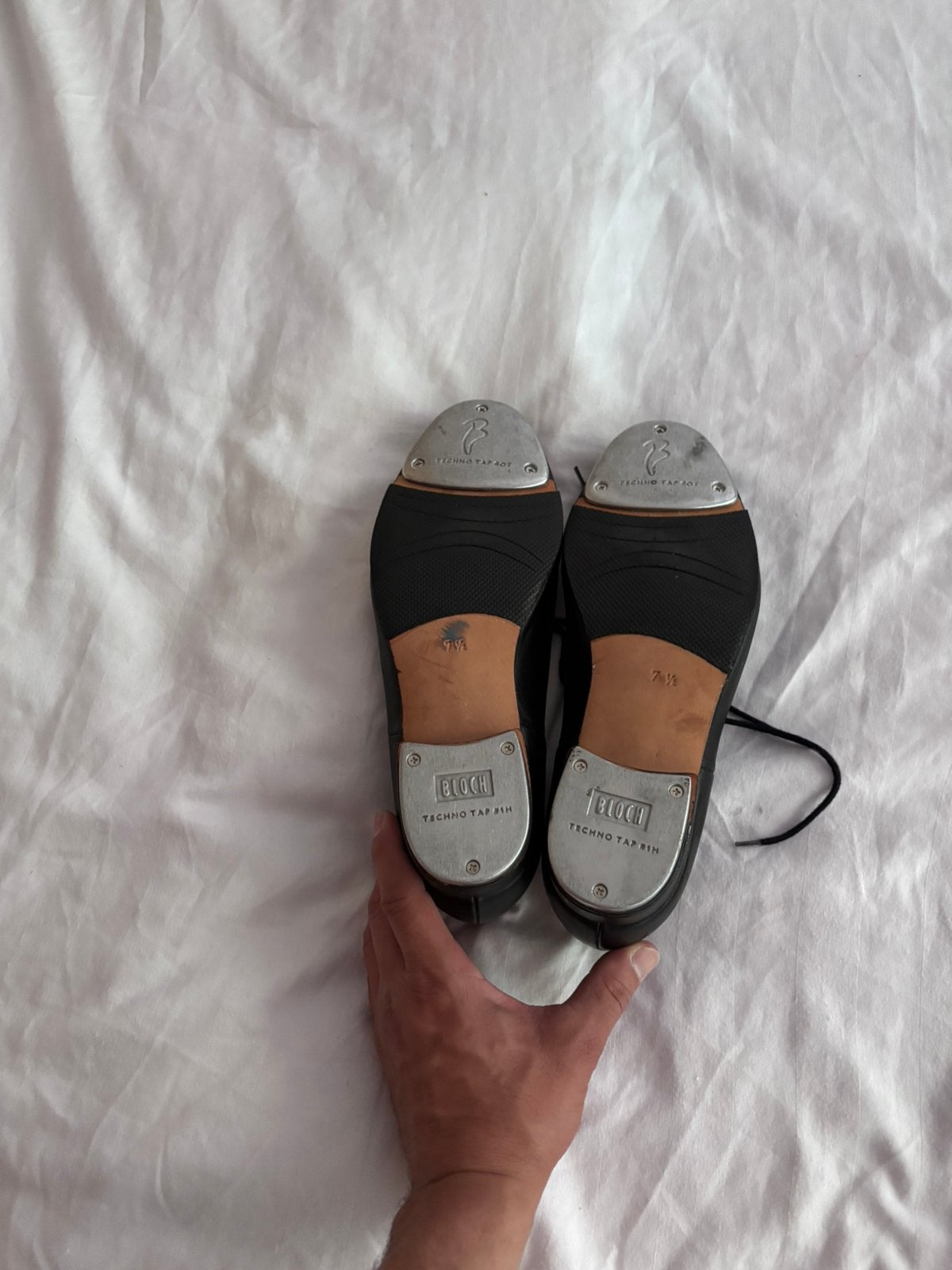 Bloch tapdansschoenen (maat 7,5), Ophalen, Zo goed als nieuw, Schoenen