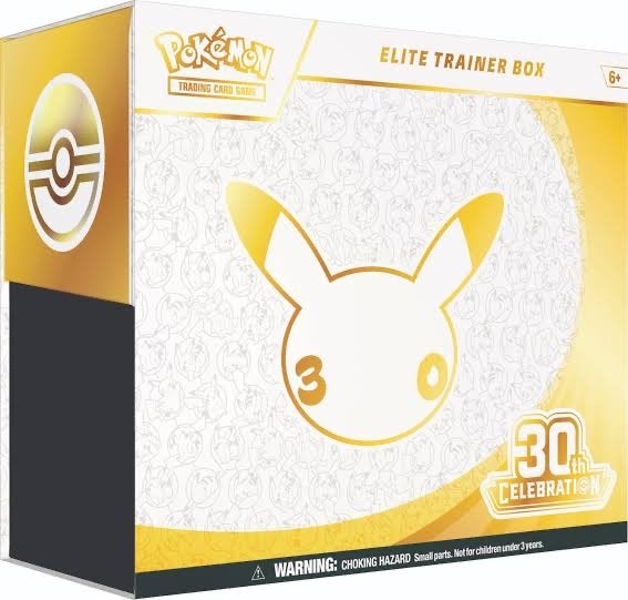 Pokémon Elite Trainer Box 30th Celebration new seal!, Ophalen of Verzenden, Nieuw, Overige typen