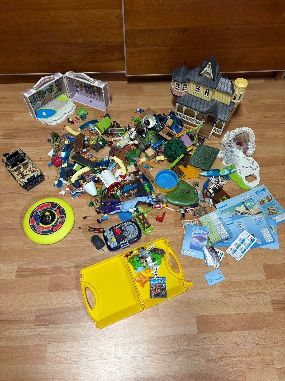 Mega grote Playmobil set met diverse thema's, Kinderen en Baby's, Speelgoed | Playmobil, Ophalen, Gebruikt, Complete set, Overige typen