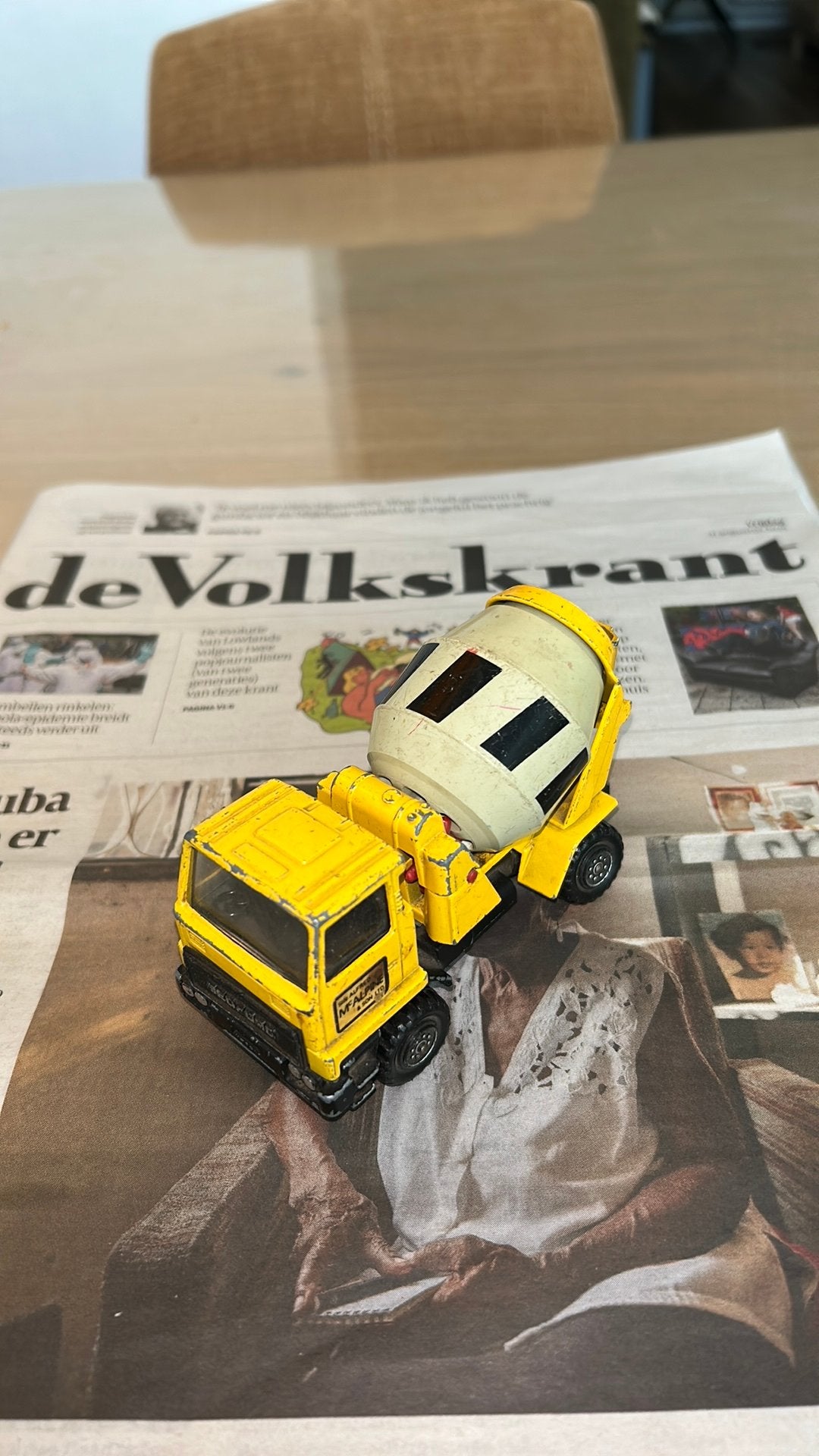 Matchbox Lesney SuperKings Bedford betonmixer 1:60, Ophalen of Verzenden, Gebruikt, Bus of Vrachtwagen