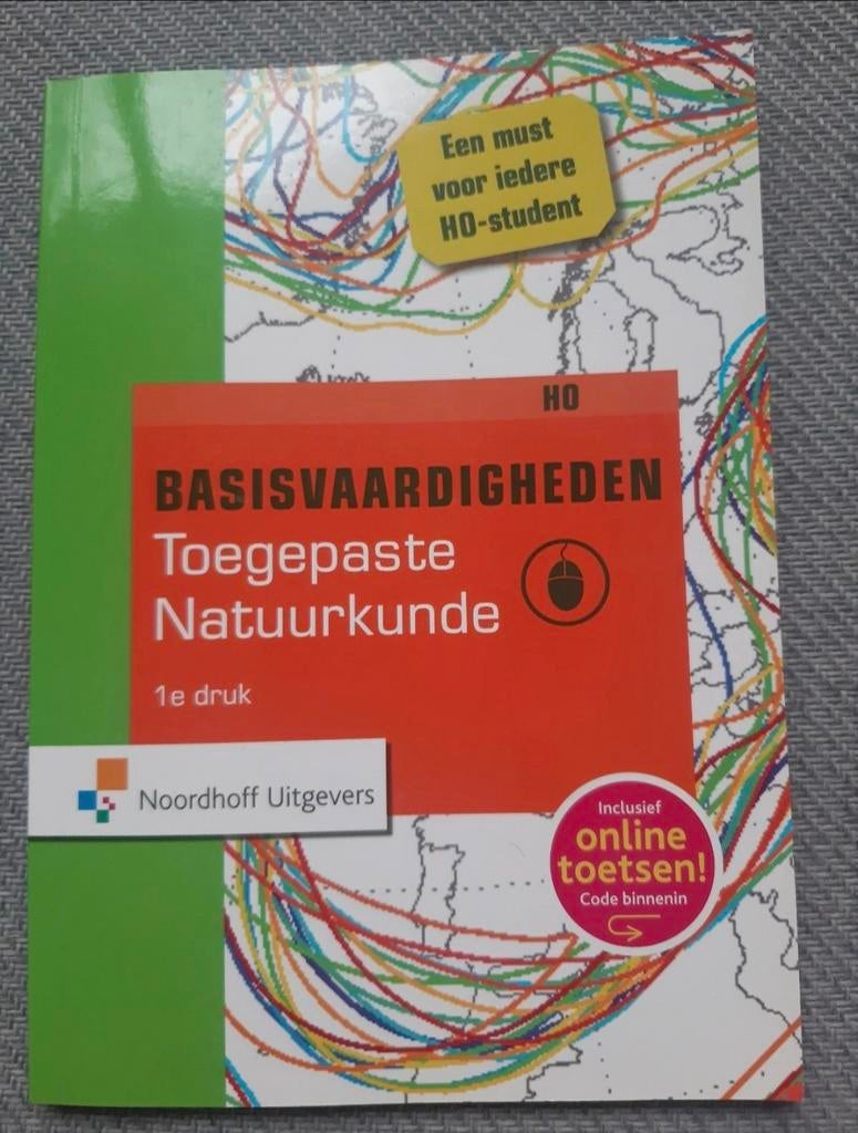 Studieboek: Basisvaardigheden Toegepaste Natuurkunde, Boeken, Studieboeken en Cursussen, Ophalen of Verzenden, Beta, Zo goed als nieuw