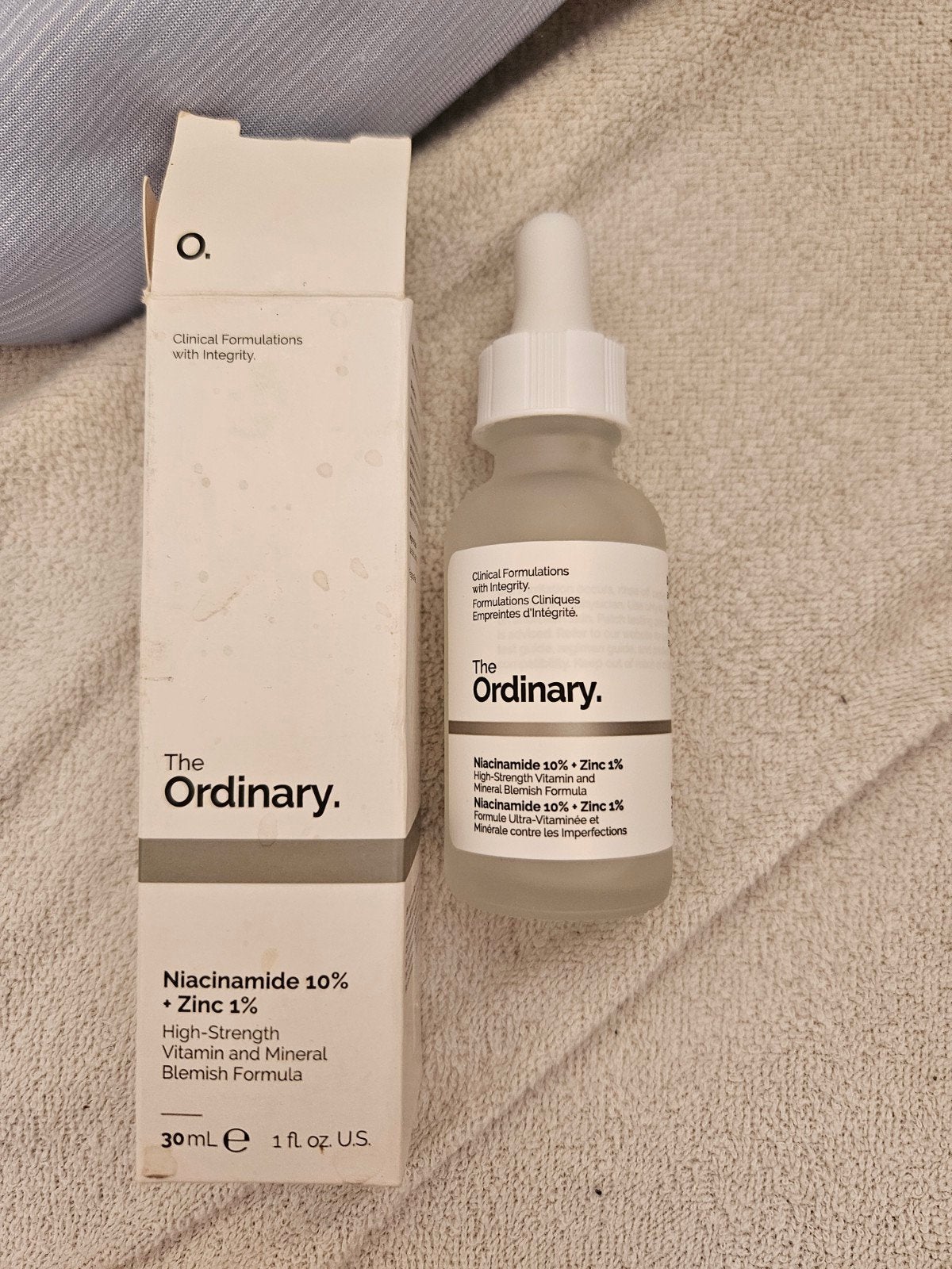 The Ordinary Niacinamide 10% + Zink 1% Serum 30ml, Ophalen of Verzenden, Nieuw, Gehele gezicht, Verzorging