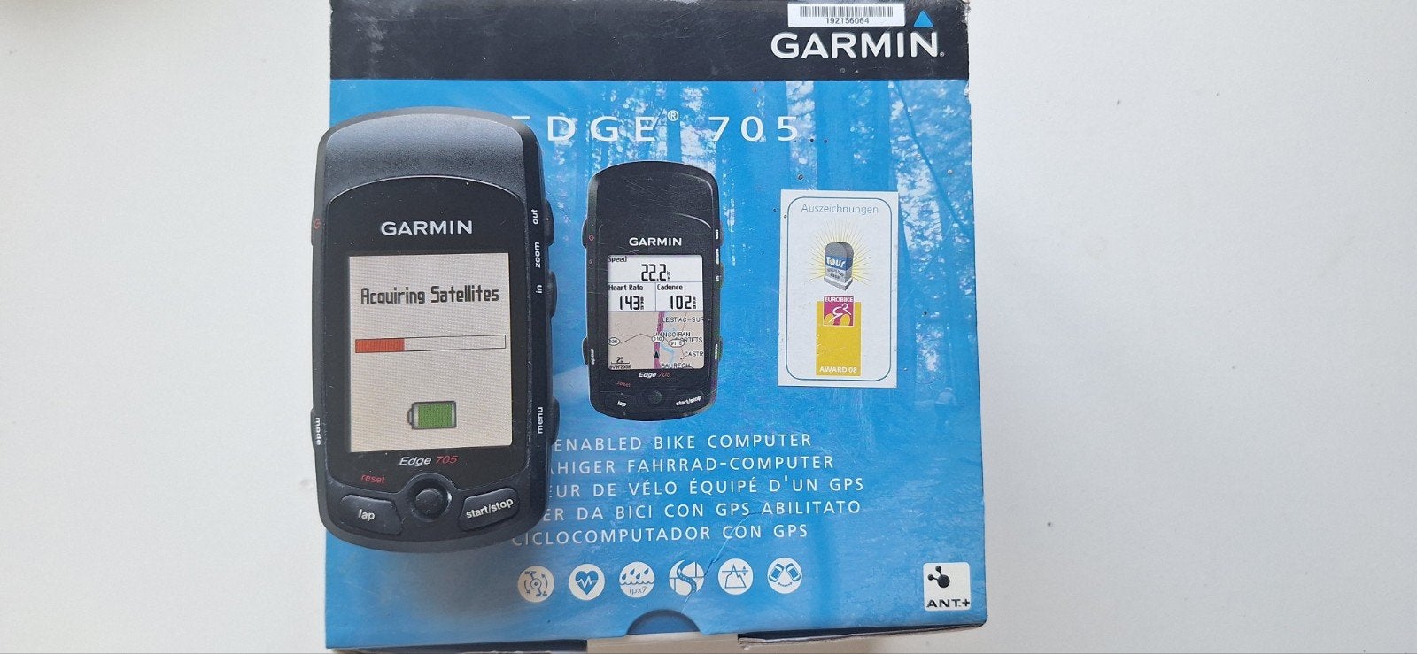 Garmin Edge 705 fietscomputer met alle sensors, Fietsen en Brommers, Fietsaccessoires | Fietscomputers, Ophalen, GPS