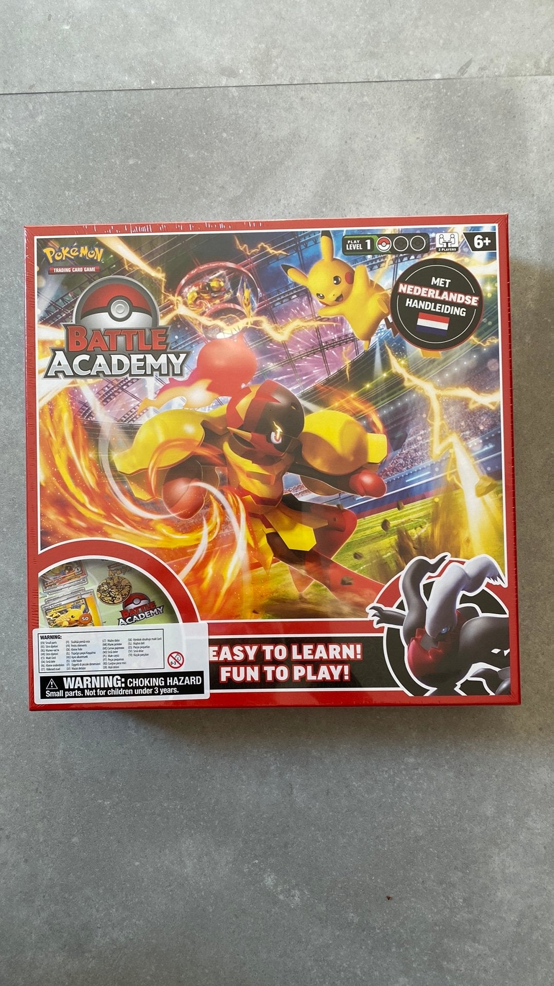 Pokemon pikachu ex battle academy 2024 sealed darkrai ex, Ophalen of Verzenden, Nieuw, Overige typen