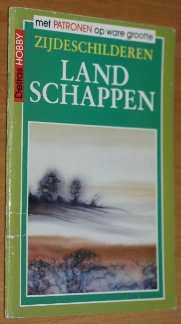 zijdeschilderen, landschappen met patronen - 62090, Ophalen of Verzenden, Zo goed als nieuw, Tekenen en Schilderen