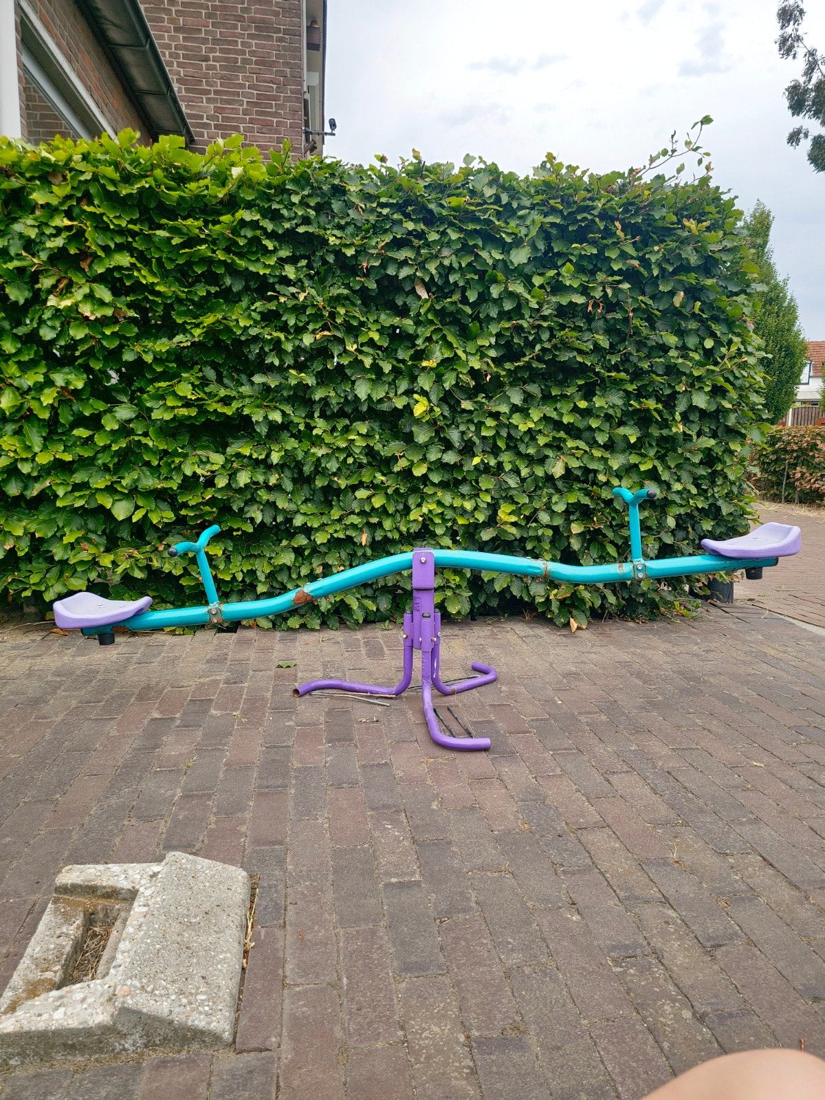 Plum Roterende Wipwap - Turquoise/Paars - Gebruikt, Ophalen, Gebruikt