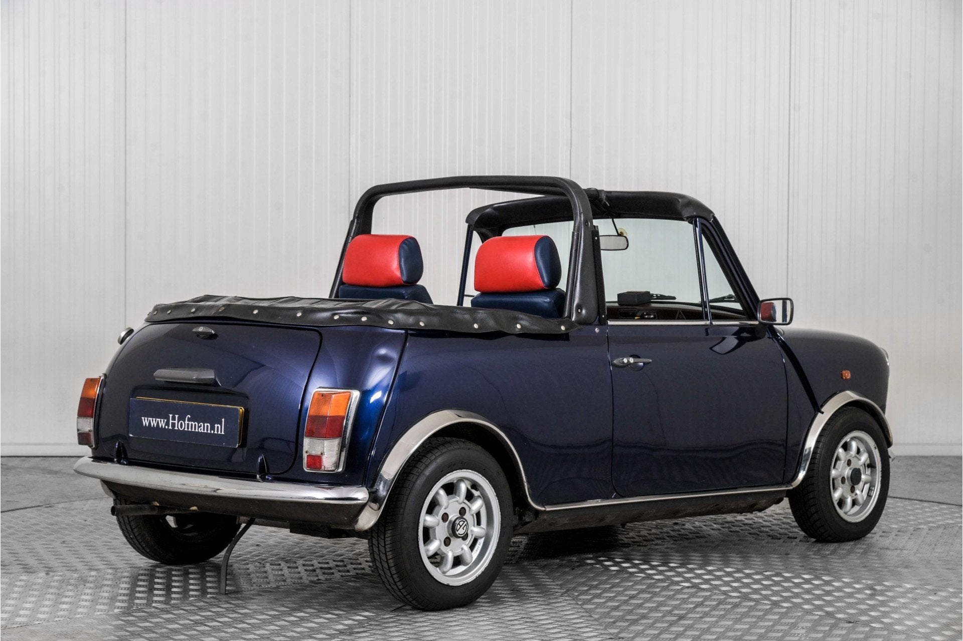 MINI 1000 cabrio . (bj 1986), Auto's, Voorwielaandrijving, Gebruikt, 4 cilinders, Blauw