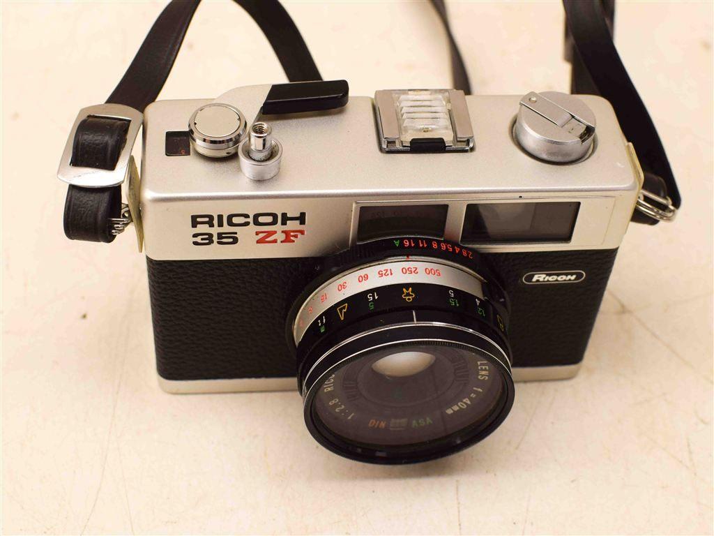 Ricoh 35 ZF fototoestel 44861, Audio, Tv en Foto, Fotocamera's Analoog, Ophalen of Verzenden, Gebruikt, Spiegelreflex, Canon
