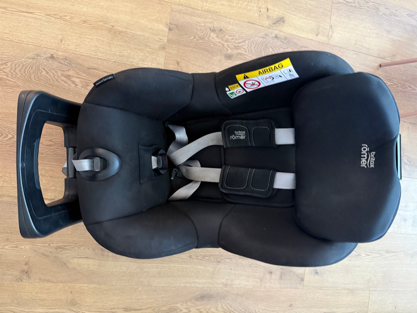 Britax Römer Dualfix M i-Size Autostoel - Zwart, Ophalen, Romer, Gebruikt, 0 t/m 18 kg