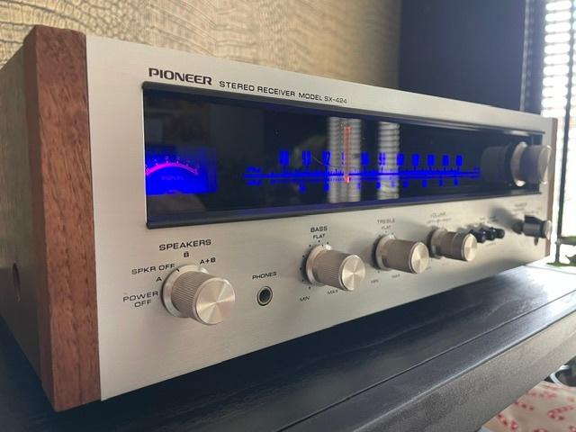 Pioneer SX424 receiver, Gebruikt, Verzenden, Pioneer, Minder dan 60 watt